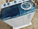 康佳半自動(dòng)雙桶雙缸10公斤 波輪洗衣機大容量 脫水甩干機 以舊換新 家電補貼15% XPB100-7D0S 曬單實(shí)拍圖