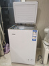 海爾（Haier）100L單溫冰柜小型家用小冰柜減霜一級能效冷藏冷凍轉換深冷冷柜小冰箱BC/BD-100GHW9D國家補貼 曬單實(shí)拍圖