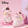 迪士尼（Disney）女童運動(dòng)鞋兒童戶(hù)外舒適跑步鞋中大童潮流百搭休閑鞋 淡粉 30 曬單實(shí)拍圖