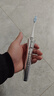 松下（Panasonic）高光刷電動(dòng)牙刷進(jìn)口雙馬達橫縱掃振懸浮充電AI智能化清潔護齦京東自營(yíng)生日禮物送男士女友PDP67銀 曬單實(shí)拍圖