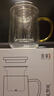 雅集茶具耐熱玻璃過(guò)濾加厚茶杯玻璃水杯錘紋玻璃杯茶水分離杯泡茶杯子 曬單實(shí)拍圖