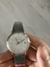 榮漢斯（JUNGHANS）德國進(jìn)口德國手表進(jìn)口榮漢斯簡(jiǎn)約時(shí)尚 淺金色表殼高級灰表帶送男 047/7853.00（32.7mm表盤(pán)直徑） 曬單實(shí)拍圖