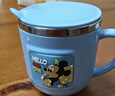 迪士尼（Disney）兒童牛奶杯學(xué)飲杯不銹鋼小孩牛奶杯子寶寶幼兒喝水訓練杯上學(xué)專(zhuān)用 曬單實(shí)拍圖