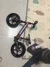 STRIDER兒童平衡車(chē)小孩滑步車(chē)1-4/3-7歲寶寶學(xué)步車(chē)無(wú)腳踏自行車(chē)少兒?jiǎn)诬?chē) 12Pro 夜褐紅 曬單實(shí)拍圖
