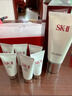 SK-II女士潔面120g*2氨基酸洗面奶sk2化妝品護膚品套裝禮盒生日禮物女 曬單實(shí)拍圖