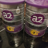 a2奶粉紫白金A2+DHA嬰兒配方奶粉2段(6-12月)900g新西蘭草飼認證 曬單實(shí)拍圖