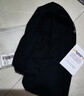 BIKEBROS騎行防曬頭套自行車(chē)摩托車(chē)頭盔內襯冰絲遮臉面罩春夏戶(hù)外防風(fēng)圍脖男女帶眼鏡孔 短款面罩黑色 曬單實(shí)拍圖