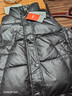 鴨鴨（YAYA）秋冬立領(lǐng)羽絨馬甲女防風(fēng)厚款短款外搭女士背心坎肩 曬單實(shí)拍圖