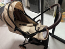 BEESHUM輕嶼嬰兒推車(chē)可坐可躺寶寶超輕便折疊童車(chē)0-3歲高景觀(guān)新生嬰兒車(chē) 5代高配款 赫本咖+3D護脊坐墊 曬單實(shí)拍圖