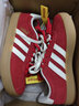 阿迪達斯（adidas）男鞋女鞋 運動(dòng)型格系列 VL COURT 3.0 休閑鞋 KI5079 紅色 38.5 曬單實(shí)拍圖