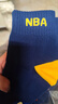 NBA襪子男士春夏吸汗跑步運動(dòng)襪男抗菌防臭親膚無(wú)骨中筒棉襪6雙 曬單實(shí)拍圖