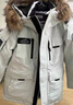 波司登運動(dòng)戶(hù)外鵝絨極寒羽絨服男女情侶款加厚款百搭保暖外套 冰川綠4631 L 170/92A 曬單實(shí)拍圖