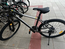 沃雷頓（VORLAD）紅日500山地自行車(chē)油壓碟剎24速培林花鼓學(xué)生成人通勤代步車(chē) 灰黑色26*17（身高165-180cm） 曬單實(shí)拍圖