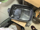 摩飛電器（Morphyrichards）多功能鍋家用 鴛鴦鍋電火鍋專(zhuān)用鍋具料理鍋蒸煮炒一體涮烤肉鍋電烤盤(pán)分體式多用途電熱鍋 MR9088 鴛鴦盤(pán)【店鋪會(huì )員140換購】 曬單實(shí)拍圖