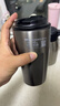 京東京造保溫杯 咖啡杯水杯男士女兒童學(xué)生伴手禮品316不銹鋼 銀灰色480ml 曬單實(shí)拍圖