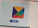時(shí)光學(xué)磁力七巧板小學(xué)生專(zhuān)用智力拼圖一二年級小學(xué)幼兒幾何認知數學(xué)教具益智男孩女孩教具老師推薦3-7歲 曬單實(shí)拍圖