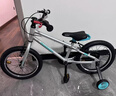 萌大圣F01兒童自行車(chē)鋁合金輕便山地車(chē)趣騎3-6歲 16寸閃銀色 曬單實(shí)拍圖