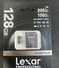 雷克沙（Lexar）128GB TF（MicroSD）存儲卡 V30 4K 讀205MB/s 無(wú)人機運動(dòng)相機游戲機內存卡（SILVER PLUS） 曬單實(shí)拍圖