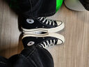 匡威（Converse）男女Chuck Taylor All Star 1970S帆布鞋162050C 36.5碼US4碼 曬單實(shí)拍圖