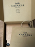 蔻馳（COACH）奧萊女士女包經(jīng)典標志中號CITY托特包單肩包手提包通勤禮物city26 SV/沙黃色/灰褐色 曬單實(shí)拍圖