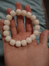 念芙手持白玉菩提根手串老桶型單圈老陳籽菩提子佛珠文玩禮物新年春節 菩提手串【桶珠11*12】18顆 曬單實(shí)拍圖