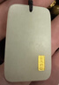 周大生【生日禮物】黃金吊墜金鑲玉無(wú)事牌和田玉情侶款送 金玉納福-小版 曬單實(shí)拍圖