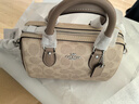 蔻馳（COACH）【品牌直供】奢侈品女包ROWAN迷你波士頓包 CW330生日禮物 曬單實(shí)拍圖