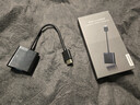 聯(lián)想（Lenovo）HDMI轉VGA轉換器充電器高清視頻轉接頭電腦臺式機筆記本電視盒子PS5連電視顯示器車(chē)載投影儀 曬單實(shí)拍圖