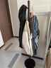 家逸實(shí)木衣帽架落地衣架臥室掛衣架辦公掛衣服架子簡(jiǎn)易置物架 曬單實(shí)拍圖