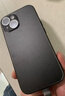 弘卓【金屬背板散熱】適用蘋(píng)果14手機殼iphone14保護套全包鏡頭輕薄防摔膚感磨砂軟邊簡(jiǎn)約硬殼  石墨黑 曬單實(shí)拍圖