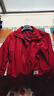 倉石一樹(shù)2026本命年紅色外套男春秋季立領(lǐng)薄款寬松百搭工裝夾克潮 紅色 XL 135-150斤 曬單實(shí)拍圖