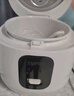 蘇泊爾（SUPOR）小電飯煲1-2人用1.6升陶瓷不粘鍋內膽快煮飯煮小米粥蒸飯宿舍智能多功能小型迷你微壓電飯鍋F16R71 曬單實(shí)拍圖