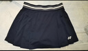 YONEX尤尼克斯羽毛球短裙女款輕量快干百褶運動(dòng)裙220105BCR 藏青 L 曬單實(shí)拍圖