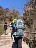 WIPHA韋帕爬山虎旅行家戶(hù)外兒童背架徒步爬登山背娃神器嬰兒寶寶 水綠色（寶寶6-48月|爸或媽大于等于165cm） 曬單實(shí)拍圖