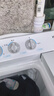 海爾（Haier）半自動(dòng)洗衣機雙缸雙桶家用大容量雙電機強勁動(dòng)力深層去污洗脫分離動(dòng)平衡脫水老式洗衣機 以舊換新 13公斤小神泡凈洗+強力去污+帶腳輪+一級能效 雙缸 曬單實(shí)拍圖