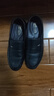 蜻蜓牌【100%全牛皮】男士皮鞋商務(wù)休閑真皮防滑軟底軟面中老年爸爸鞋真皮透氣套腳舒適耐磨真皮百搭鞋子 黑色 43 曬單實(shí)拍圖