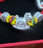 中國黃金（CHINA GOLD）平安喜樂(lè )小馬足銀手鐲銀鐲子嬰兒馬年滿(mǎn)月周歲禮物新生兒見(jiàn)面禮 足銀平安木馬半編繩童鐲【今/次日達】 曬單實(shí)拍圖