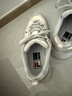 斐樂(lè )（FILA）官方楊冪同款松餅鞋女鞋老爹鞋運動(dòng)鞋鞋子厚底休閑鞋 微白-WW 36 曬單實(shí)拍圖