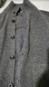 優(yōu)衣庫男女裝souffle yarn舒芙蕾針織開(kāi)衫/毛衣毛衫480023 08 深灰色 L 曬單實(shí)拍圖