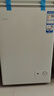 海爾（Haier）100L單溫冰柜小型家用小冰柜減霜一級能效冷藏冷凍轉換深冷冷柜小冰箱BC/BD-100GHW9D國家補貼 曬單實(shí)拍圖