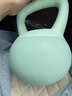 Keep軟膠壺鈴女生提壺啞鈴全身塑形練手臂提臀瘦腰減肚子云杉綠8KG 曬單實(shí)拍圖