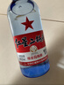 紅星二鍋頭 藍瓶綿柔8陳釀 清香型白酒 53度 750ml*6瓶 整箱裝口糧酒 曬單實(shí)拍圖