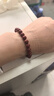 金石靈朱砂手串護身符男女款紫金砂轉運珠佛珠情侶手鏈本命年生日禮物 曬單實(shí)拍圖