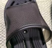 京東京造【浴室拖】拖鞋男士軟彈速干漏水拖鞋eva浴室涼拖熠光黑42-43 曬單實(shí)拍圖