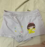 棉奇熊女童內褲純棉平角四角短褲不夾屁屁兒童內褲小女孩底褲4條-M016-L 曬單實(shí)拍圖