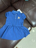 Teenie Weenie  Kids【菁英POLO】小熊童裝25年款女寶寶POLO連衣裙 深藍色 90 cm 曬單實(shí)拍圖