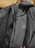 伯希和（Pelliot）戶(hù)外軟殼衣女春秋外套防風(fēng)夾克休閑運動(dòng)防潑水收腰顯瘦登山服 曜石黑 L 曬單實(shí)拍圖