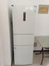 美菱離子凈271L三門(mén)冰箱家用變頻一級能效省電寬幅變溫風(fēng)冷無(wú)霜宿舍租房小戶(hù)型BCD-271WP3CX白國家補貼 曬單實(shí)拍圖