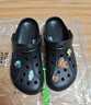 卡駱馳（CROCS）洞洞鞋貝雅男鞋女鞋輕便耐磨一腳蹬拖鞋休閑鞋|10126 黑色-001 41 /42(260mm) 曬單實(shí)拍圖