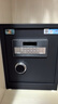 虎牌保險柜家用小型電子密碼辦公財務(wù)專(zhuān)用保險箱全鋼小型文件柜床頭保管柜 京毅系列 45cm 黑色 曬單實(shí)拍圖